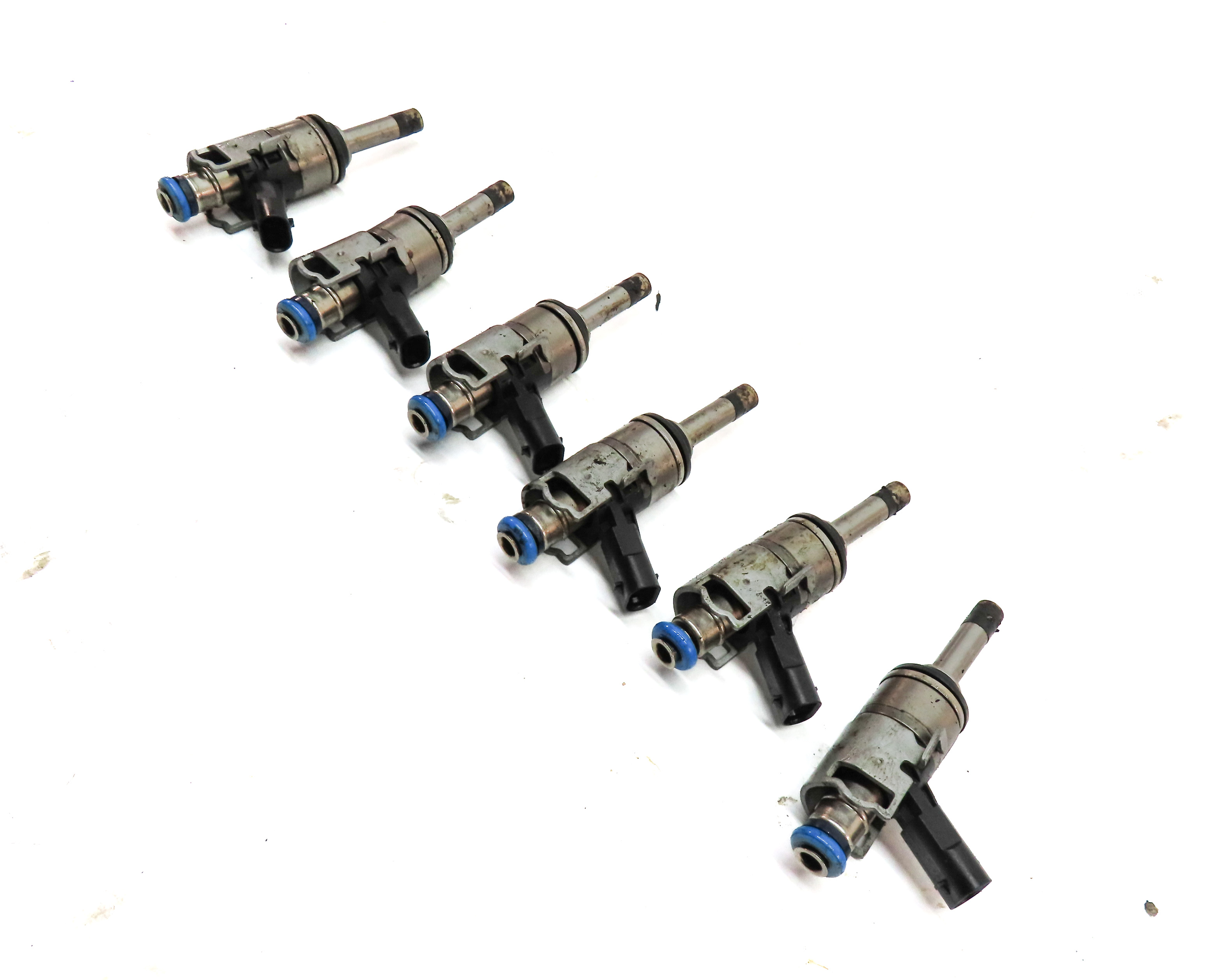 16-19 A6 A7 A8 Q7 (C7 D4 4M) 3.0L SUPERCHARGED CREC ENGINE FUEL INJECTOR SET/6 — exact item pictured